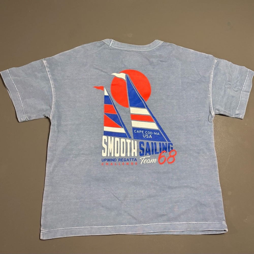 Cat & Jack Blue Smooth Sailing Tee